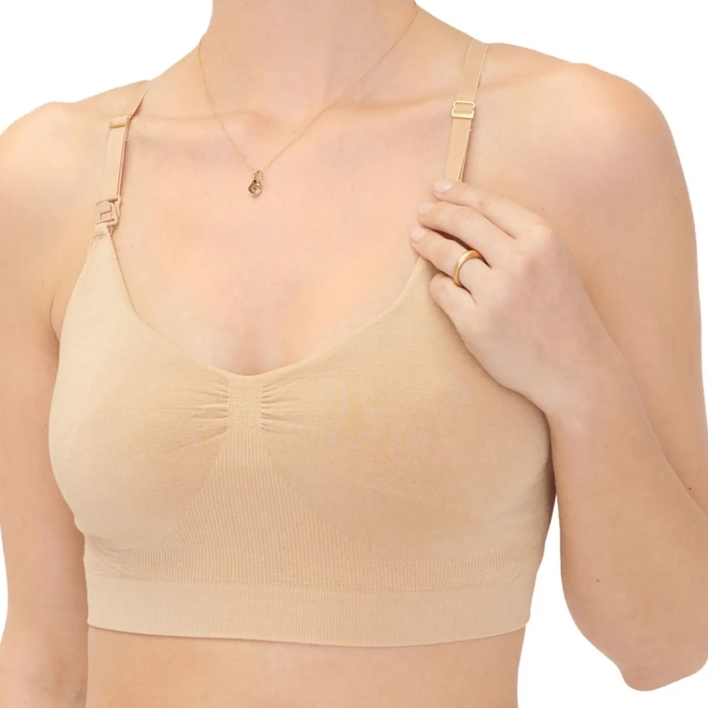 HATCH THE ESSENTIAL NURSING AND PUMPING BRA ;SIZES: SMALL AND MEDIUM
